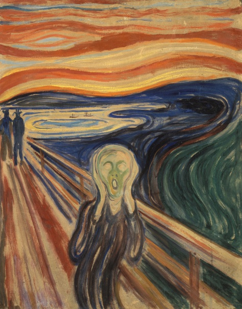 "O Grito" de Edvard Munch (1863-1944)