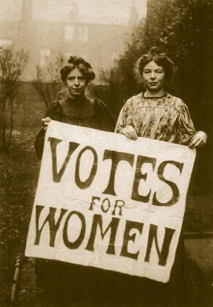 Annie Kenney and Christabel Pankhurst used violent tactics in Britain as members of the Women's Social and Political Union (WSPU)
